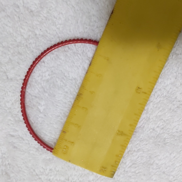 3/$15 - Red Sparkly Indian Bangles - Picture 2 of 2